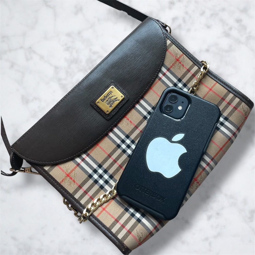Burberry Haymarket check bag - Picture 12 of 15
